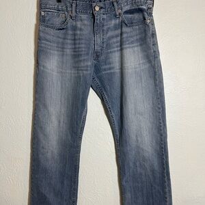 Levi's 514 Men's Straight Jeans in Faded Blue Size 36 x 30